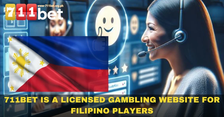 711Bet is a licensed gambling website for Filipino players