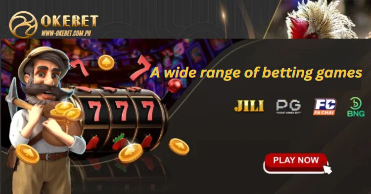 A wide range of betting games