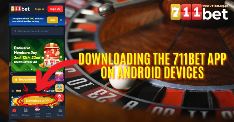 Downloading the 711Bet App on Android