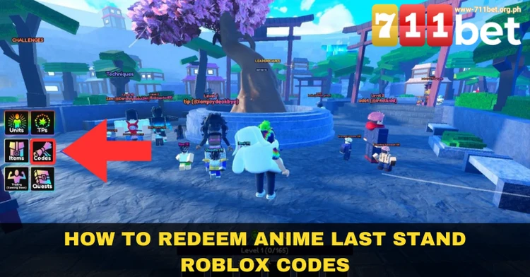 Redeem Anime Last Stand Roblox Codes